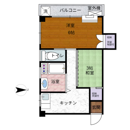 間取り図面です。