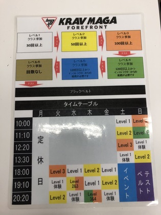 昨日も今日もクラヴマガ！　クラス間違えてハード。VOL.27